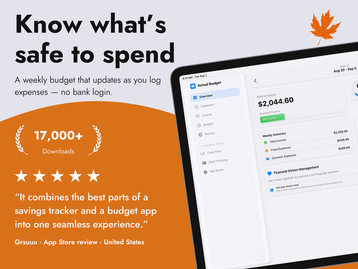 Know what’s safe to spend