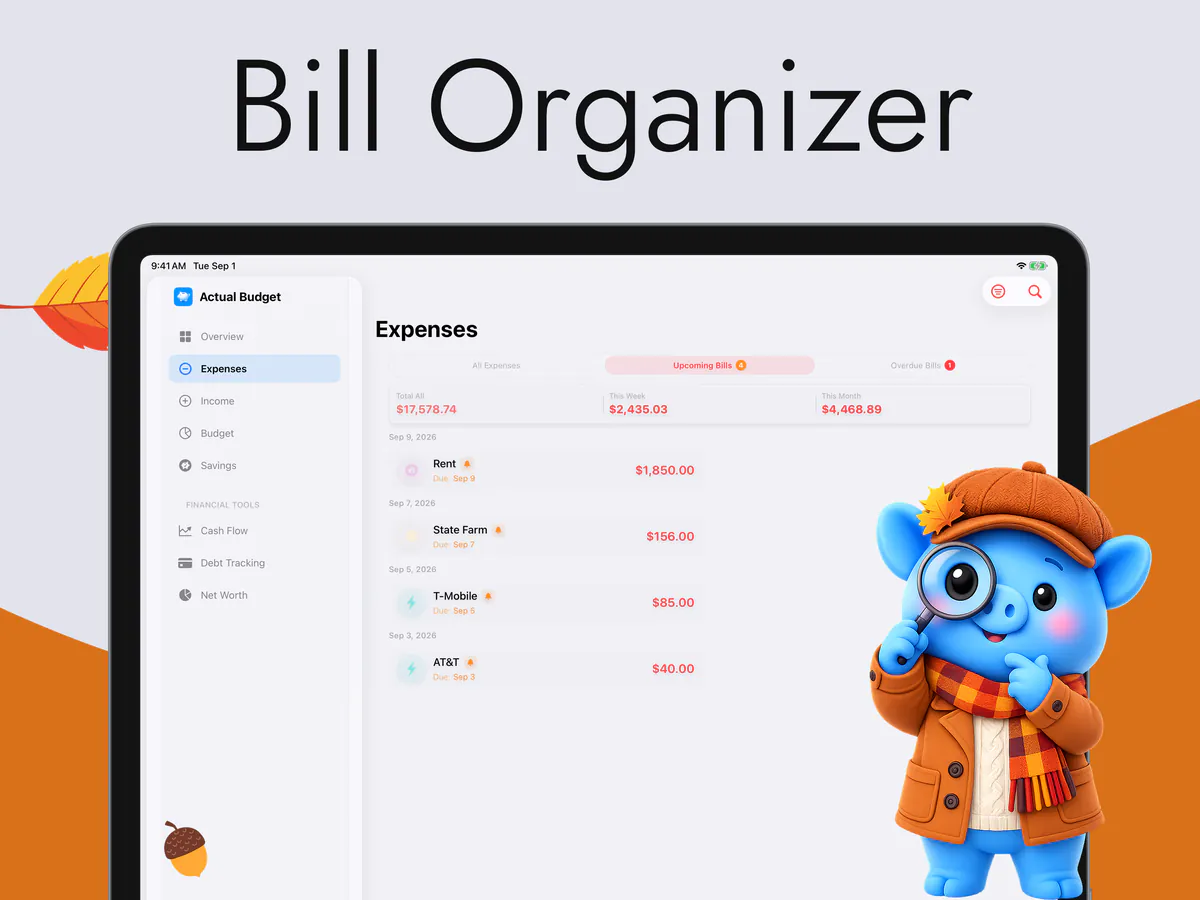 Bill Organizer