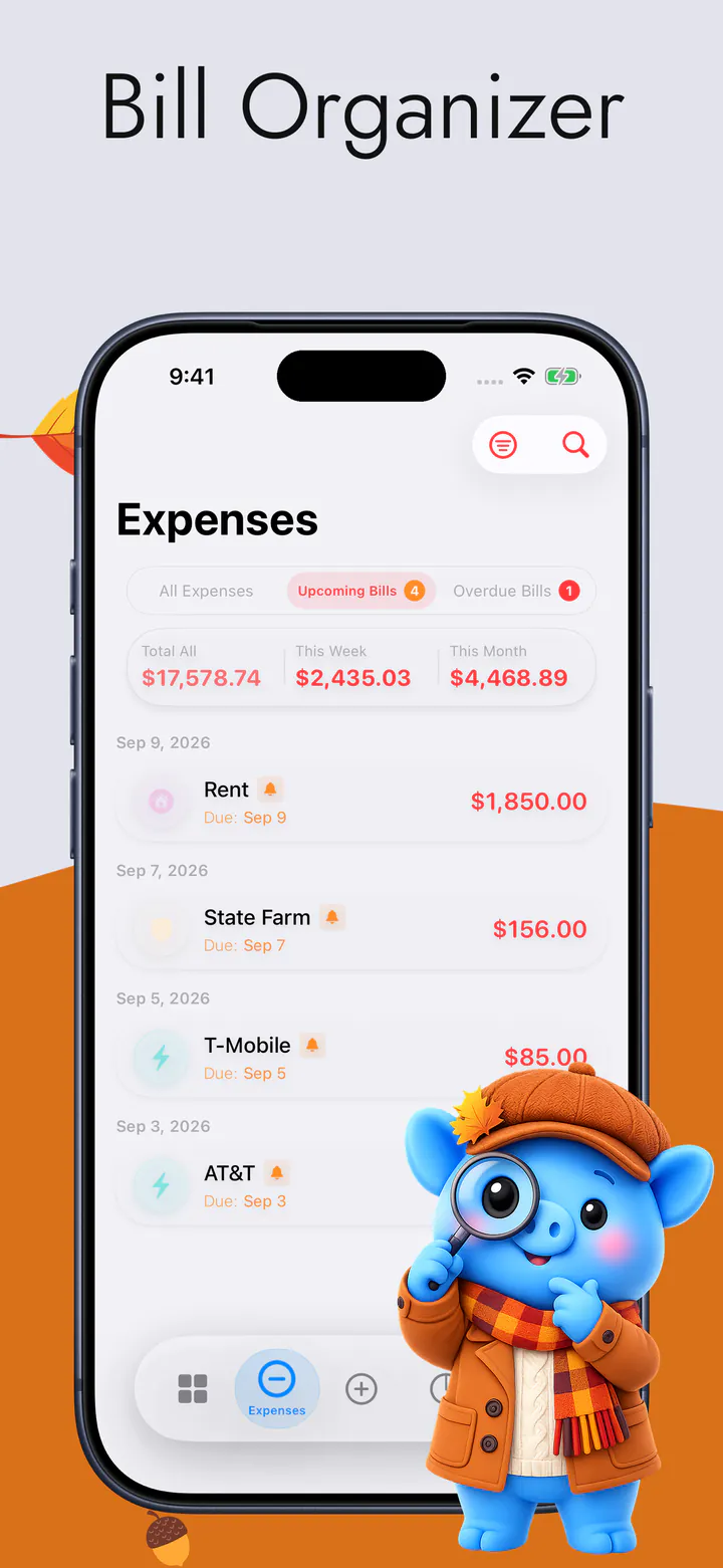 Bill Organizer